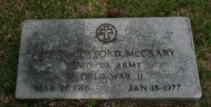 McCrary,John clifford military