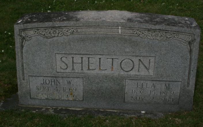 Shelton,Ella & John W