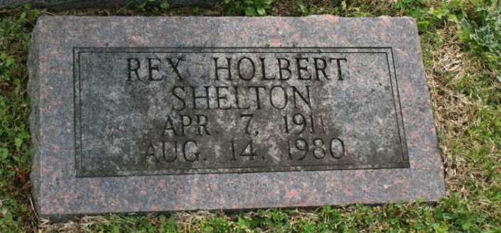 Shelton,Rex Holbert