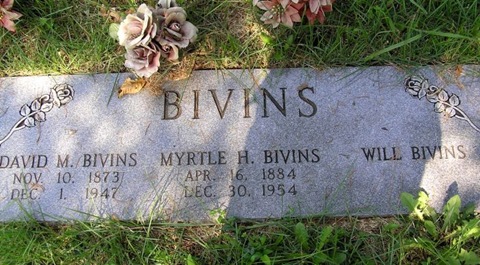 Bivins,David M & Myrtle H