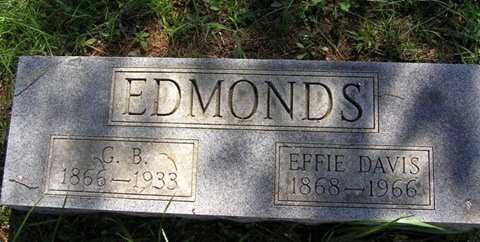 Edmonds,Effie David & G B