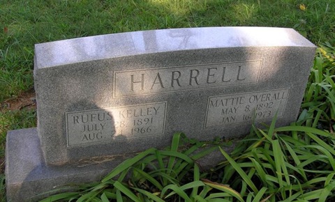 Harrell,Mattie Overall & Rufus Kelley