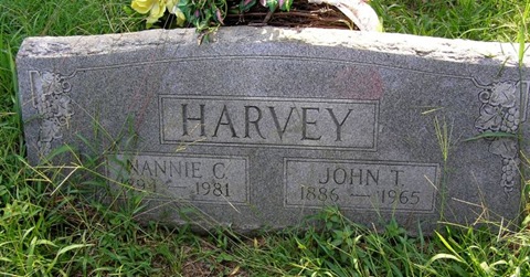 Harvey,John T & Nannie