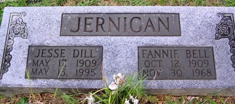 Jernigan,Fannie Bell & Jesse Dill