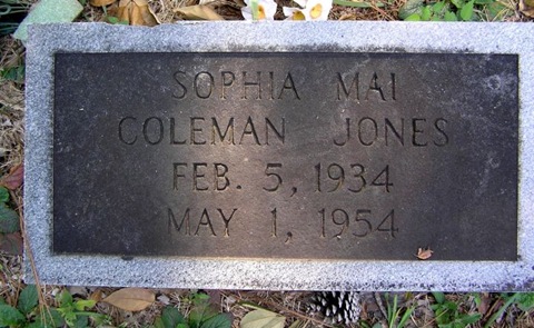 Jones,Sophia Mai Coleman
