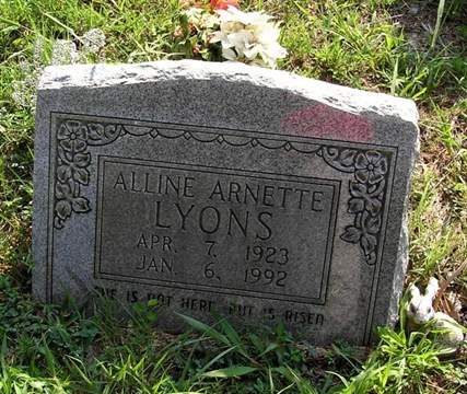 Lyons,Alline Arnette