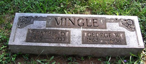 Mingle,George W & Leathie D