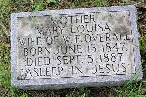 Overall,Mary Louisa