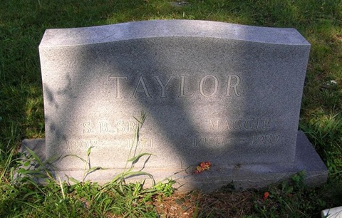 Taylor,Maggie & S B Sr