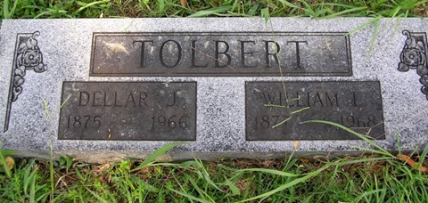 Tolbert,Dellar J & William