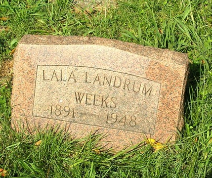 Weeks,Lala Landrum