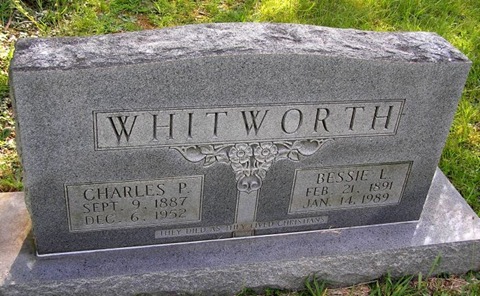 Whitworth,Bessie L & Charles P