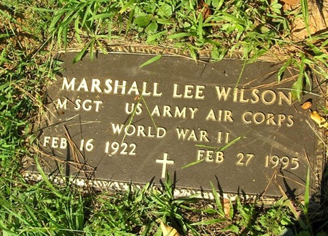 Wilson,Marshall Lee military